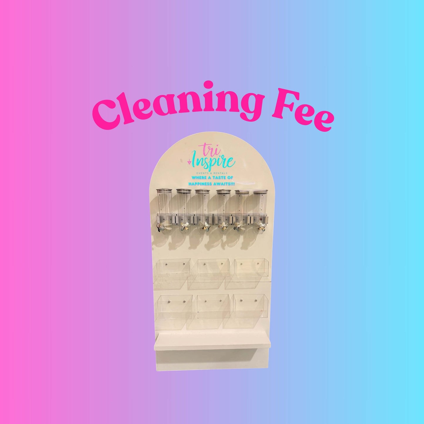 Treats N’ Treasures Wall Cleaning Fee