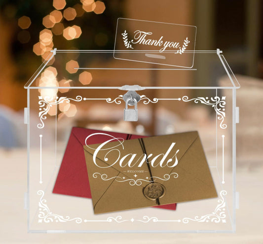 Acrylic Card Box
