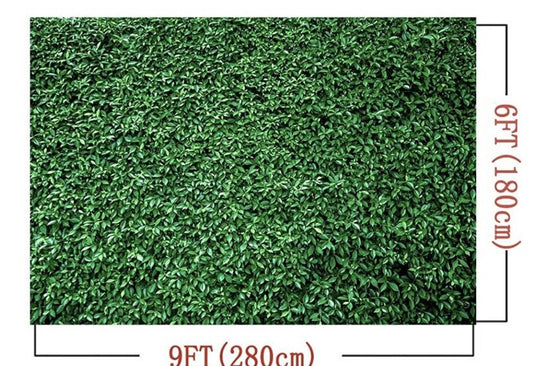 Grass Leaves Vinyl Backdrop