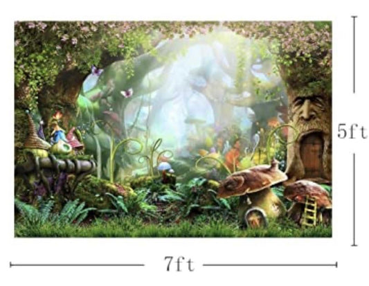 Fairytale Enchanted Vinyl Backdrop